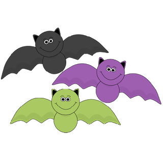 Halloween Bats - Halloween Bats Clipart
