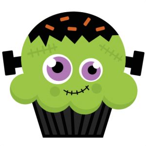 Frankenstein Cupcake SVG cutting file halloween svg cut files halloween svg  cuts free svgs