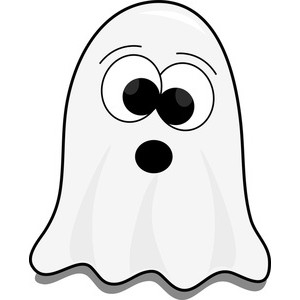 Halloween Ghost Border Clipar