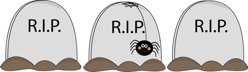 Halloween Graveyard - Graveyard Clipart