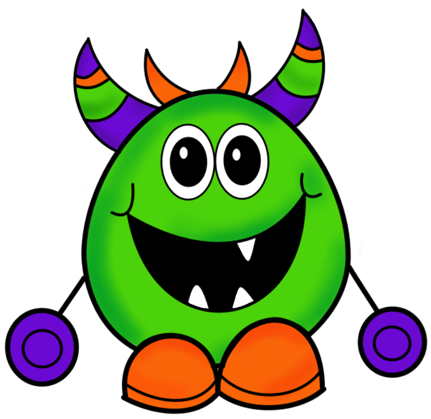 Halloween monster clipart free clipart images