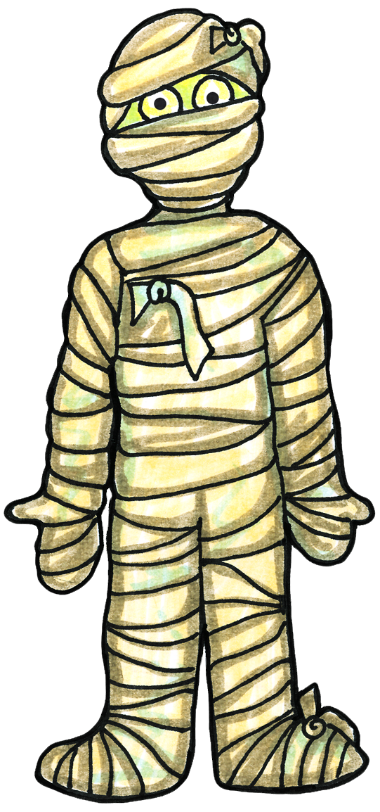 Halloween mummy clipart 6 - Mummy Clip Art