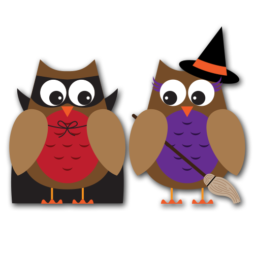 Halloween owl clipart 2 .