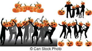 Halloween Party Stock Illustrationby ...