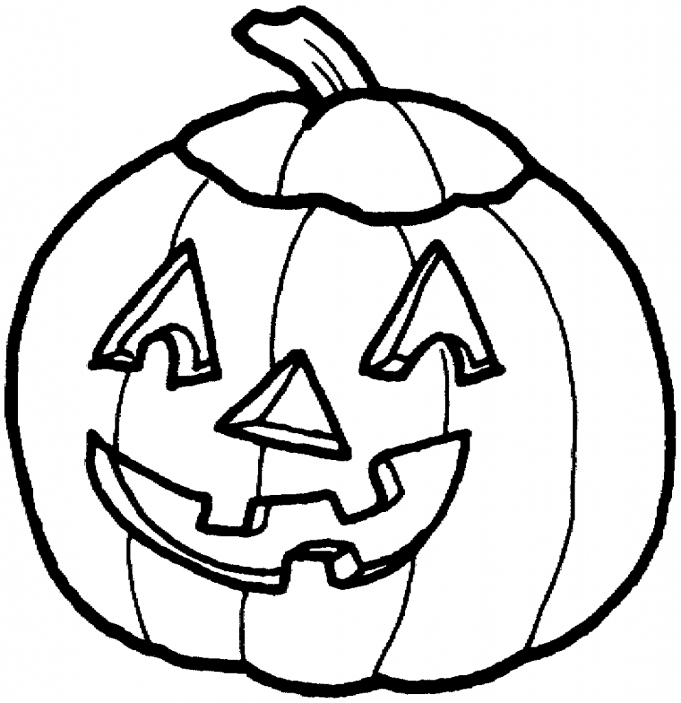 Halloween Pumpkin Clipart Black And White Hvgj