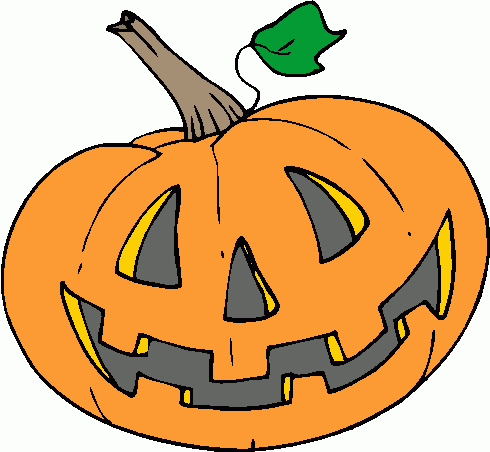 Halloween Pumpkin Clipart Black White Free