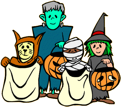 Halloween Costumes Clipart