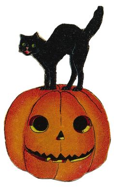 Halloween Vintage Clip Art On ..