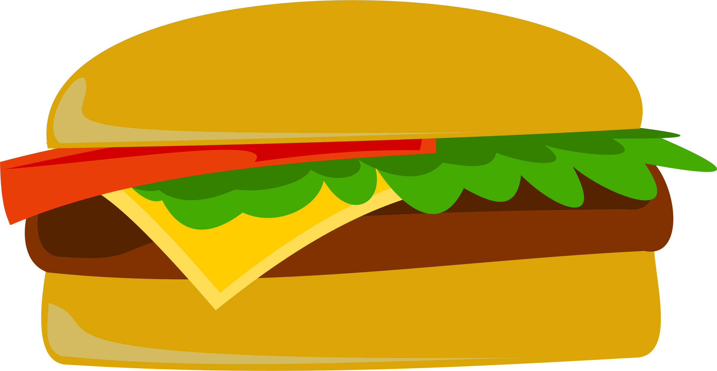 Hamburger clip art 2