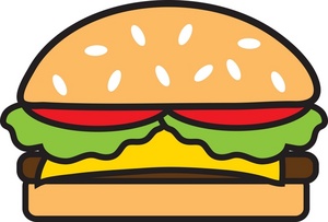 Hamburger Clip Art Images . - Clipart Burger