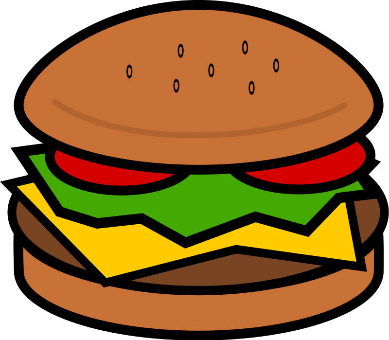 Hamburger Clip Art Images Fre - Hamburger Clip Art