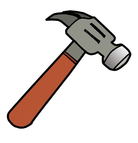 Free hammers clipart graphics