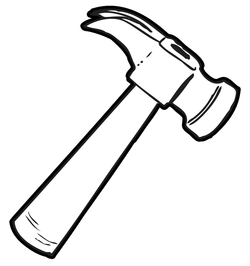 Hammer cliparts image - Clipart Hammer