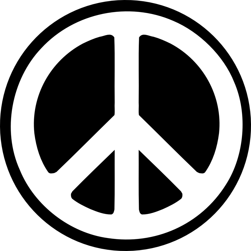 Hand Peace Sign Clipart Free