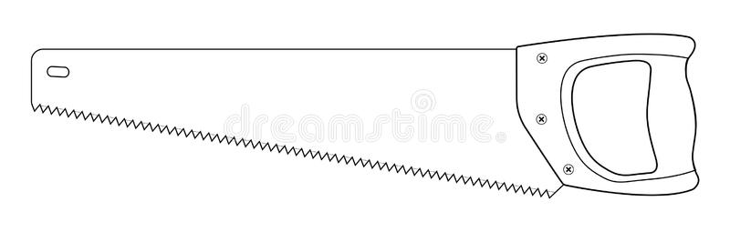 Download Hand Saw Woodworking - Hand Saw Clipart
