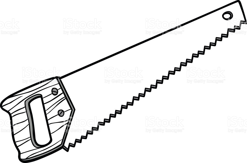 Hand Saw Clipart