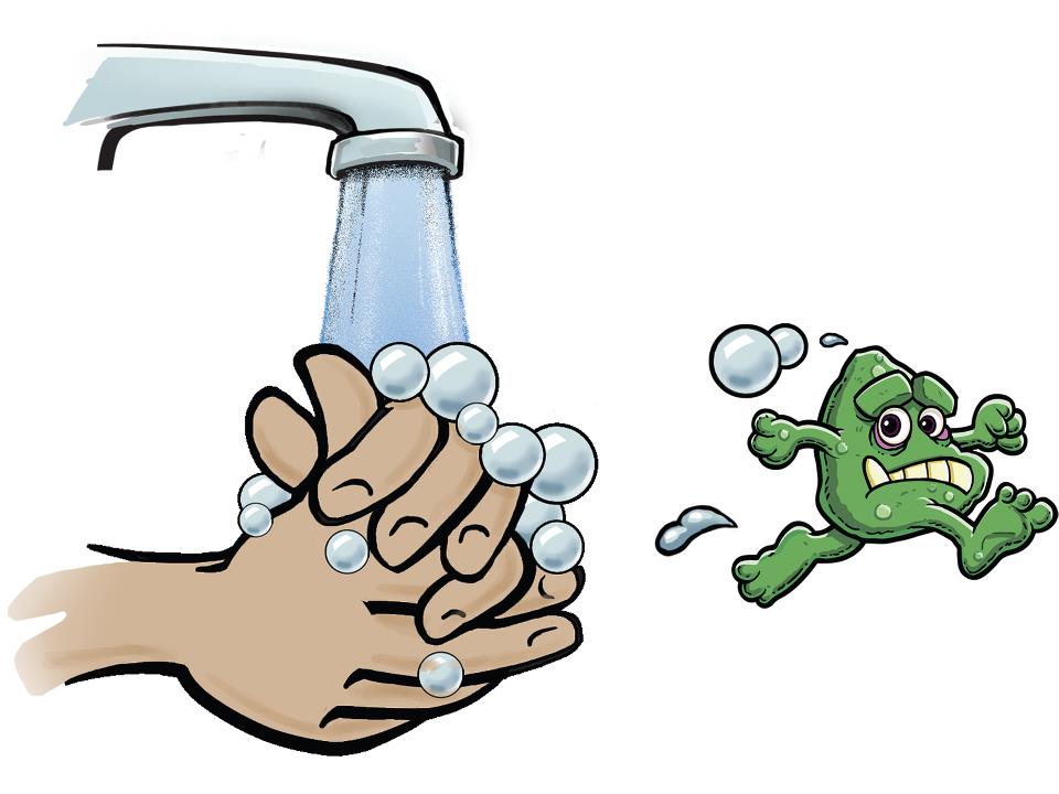 Wash hands clipart free - .