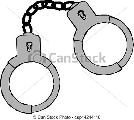 Handcuffs Clipartby ... - Handcuff Clip Art