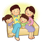 happy family clipart - Happy Family Clipart