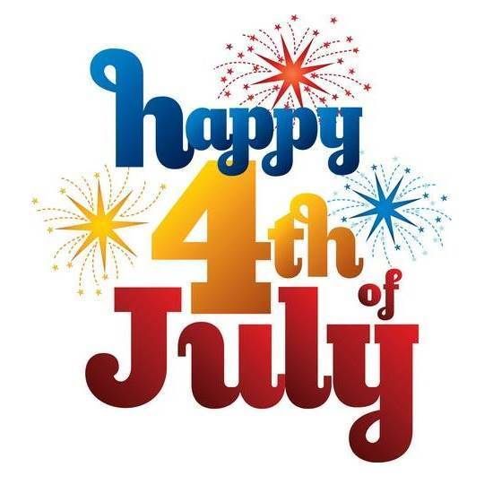 Happy 4th of July! - 4th Of July Clipart