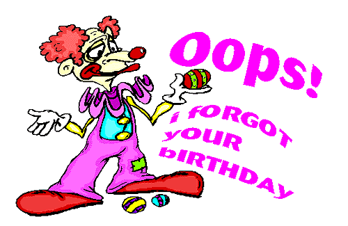 ... Happy Belated Birthday Cl - Belated Birthday Clip Art