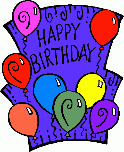 Happy Birthday 04 Clipart Hap - Happy Birthday Animated Clipart