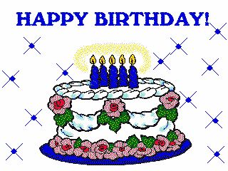 Happy Birthday Animated Clip  - Happy Birthday Animated Clipart