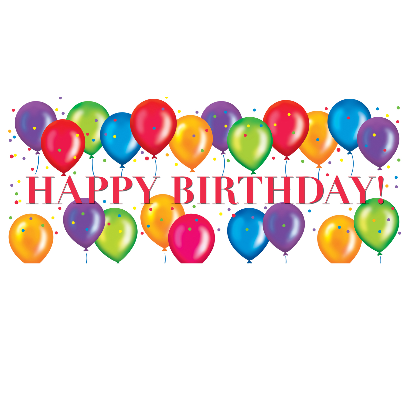 Happy birthday clip art 6 1.  - Free Happy Birthday Clipart Graphics