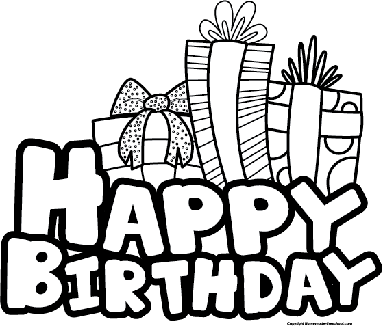 Happy Birthday Clip Art Black ... 06d3e201a53dc92adb83fab22659ae .