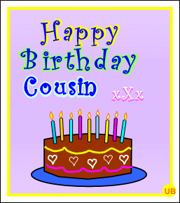 Happy Birthday Cousin Gif