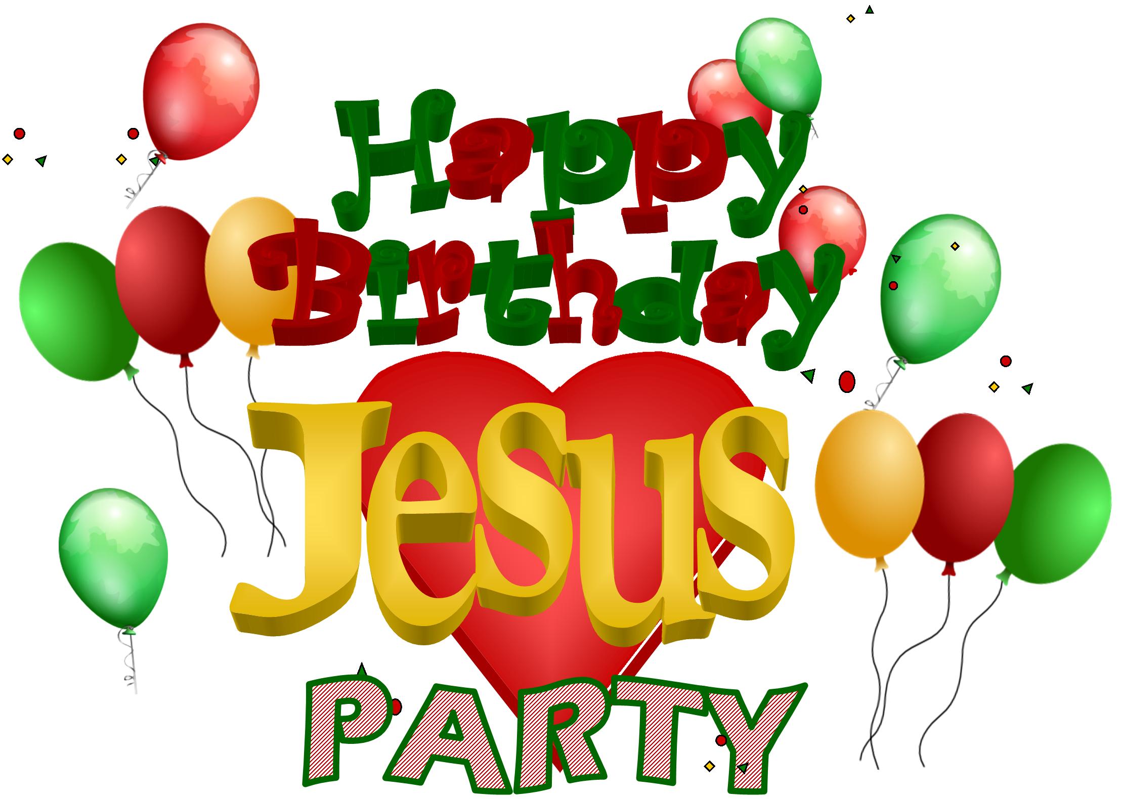Happy Birthday Jesus Clip Art