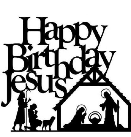 Happy Birthday Jesus - Happy Birthday Jesus Clipart