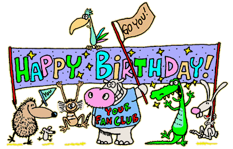 Happy Birthday Minions - Animated Birthday Clipart