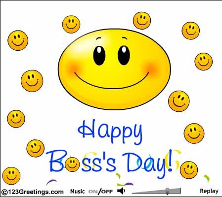 Happy Boss Day Wishes | Happy - Bosses Day Clip Art