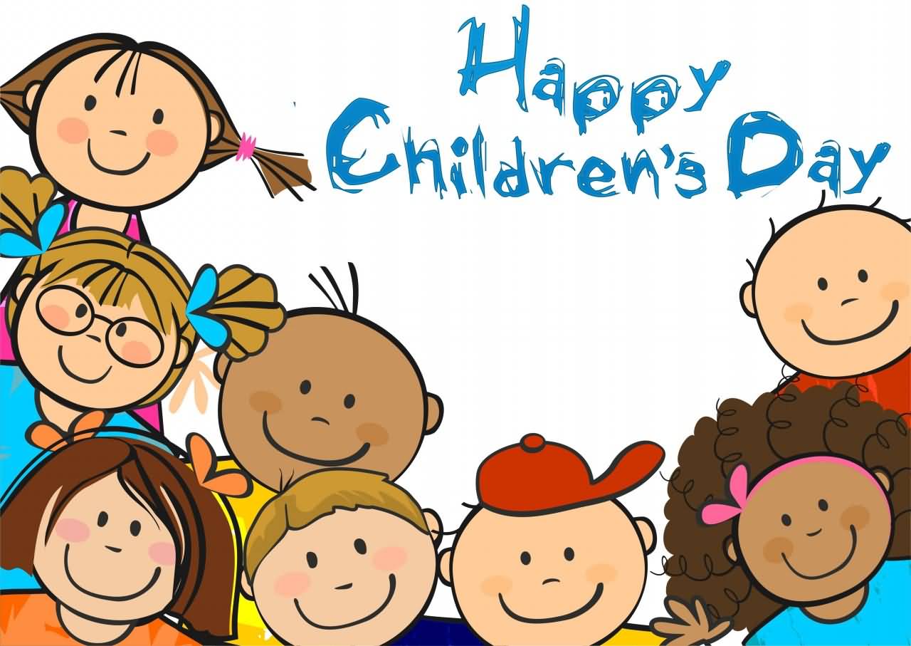 Happy Children. Happy Childre - Childrens Clipart