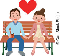 Happy couple Stock Illustrati - Couple Clip Art