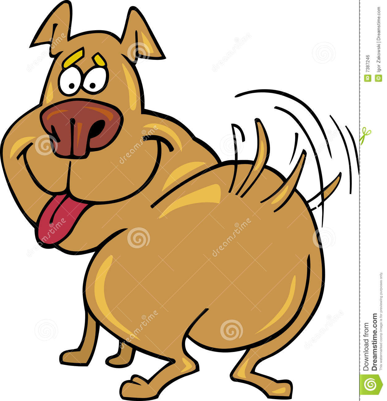 Happy dog - Happy Dog Clipart