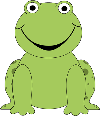 Cute clipart frog - .