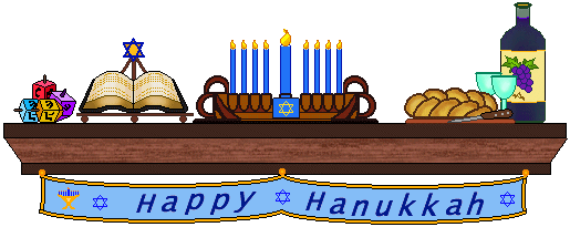 Happy Hanukkah Wishes Clipart