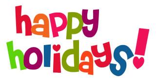 Happy Holiday Clip Art Free . - Free Happy Holidays Clip Art