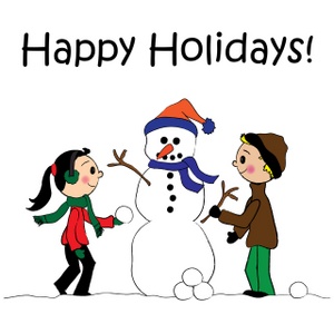 Happy Holidays 2014 Clipart I - Clipart Holidays