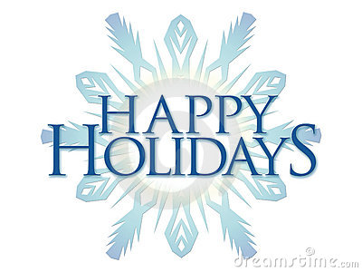 Happy holidays clip art cip m