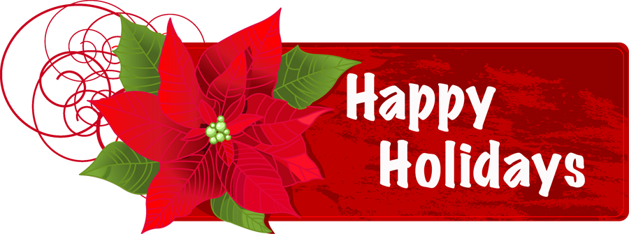 Happy holidays clip art cip m