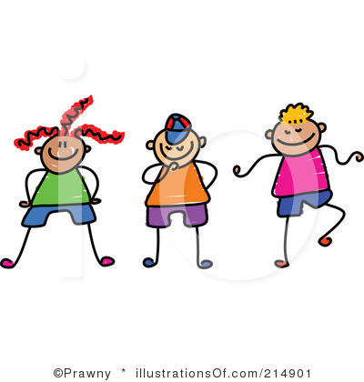 Happy kids clipart free . Dow - Free Kids Clip Art