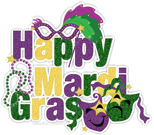Happy Mardi Gras Clip Art 483 X 223 90 Kb Animatedgif Happy Mardi Gras