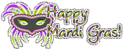 ... Mardi Gras text - Happy M