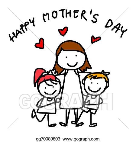 Mothers Day Clipart Image: Cl