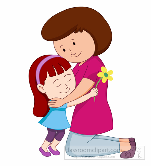 Happy Mothers Day Daughter Gi - Clipart Mother