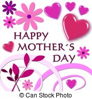 ... happy mothers day pink - Free Mother Day Clip Art