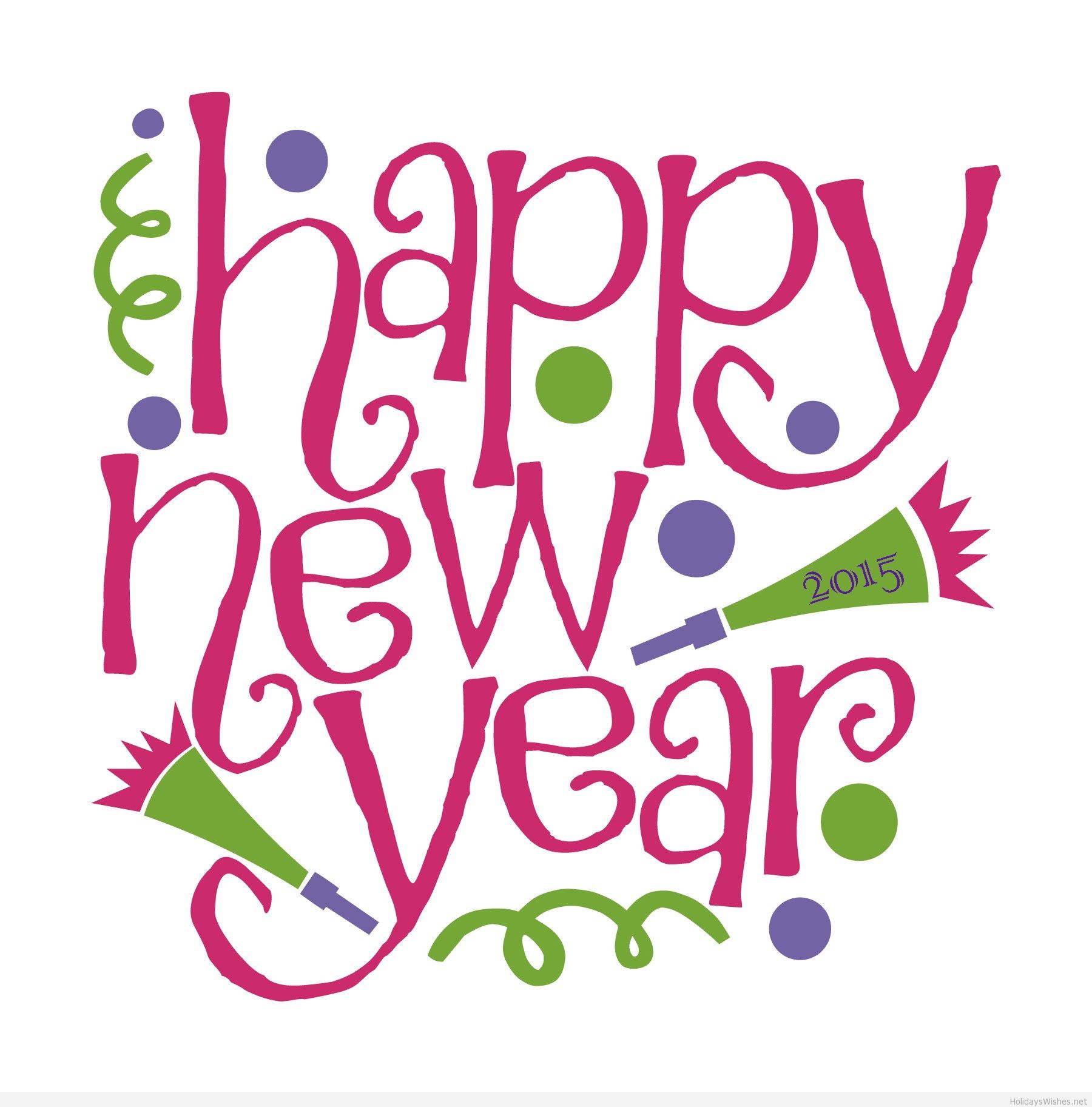 New year clip art images .